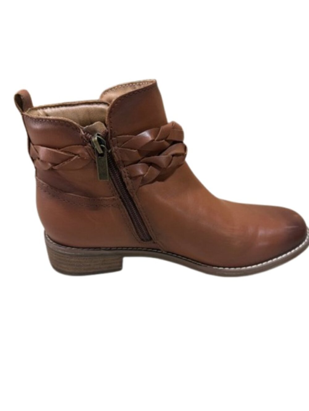Earth Leather Brown Boots – Women's Size 7 - Picture 2 of 8